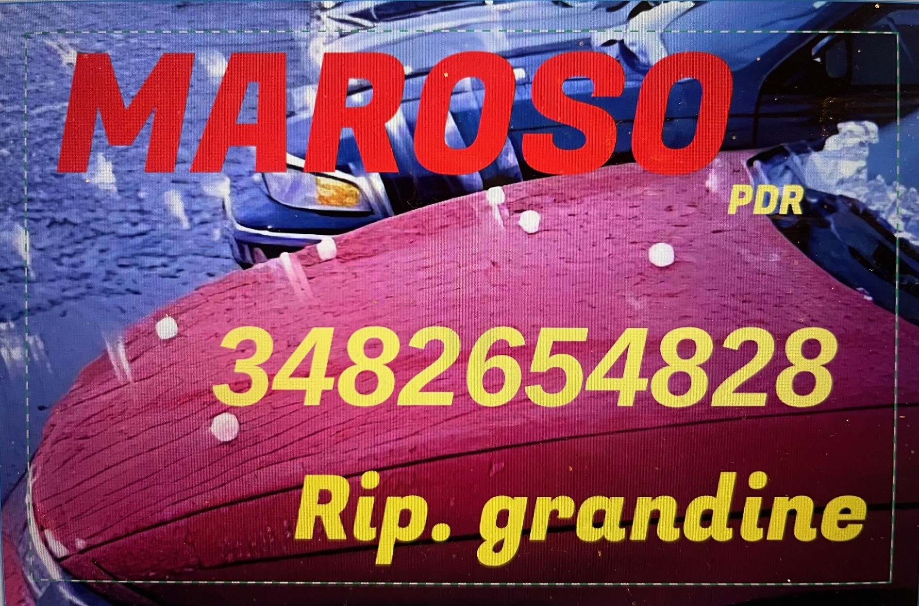 Riparazione auto grandinata